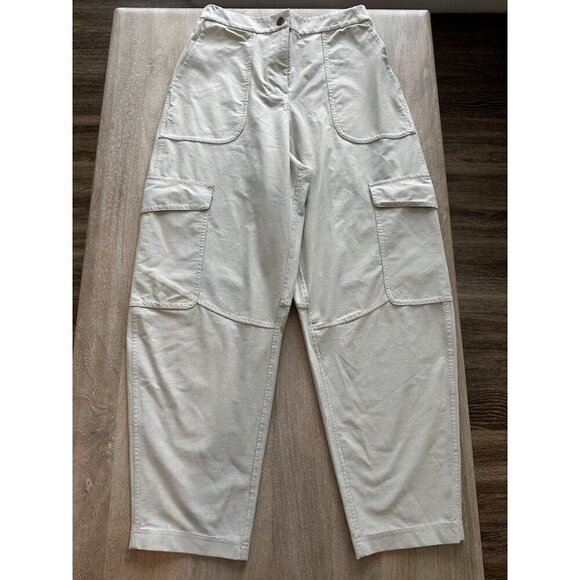 Lululemon Light Utilitech Cargo Pocket High-Rise Pant Natural Ivory Barrel 27 - Picture 3 of 9